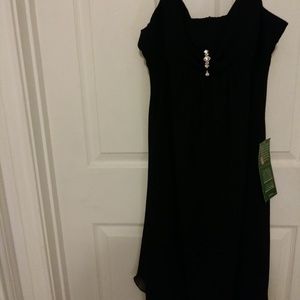 Black cocktail dress